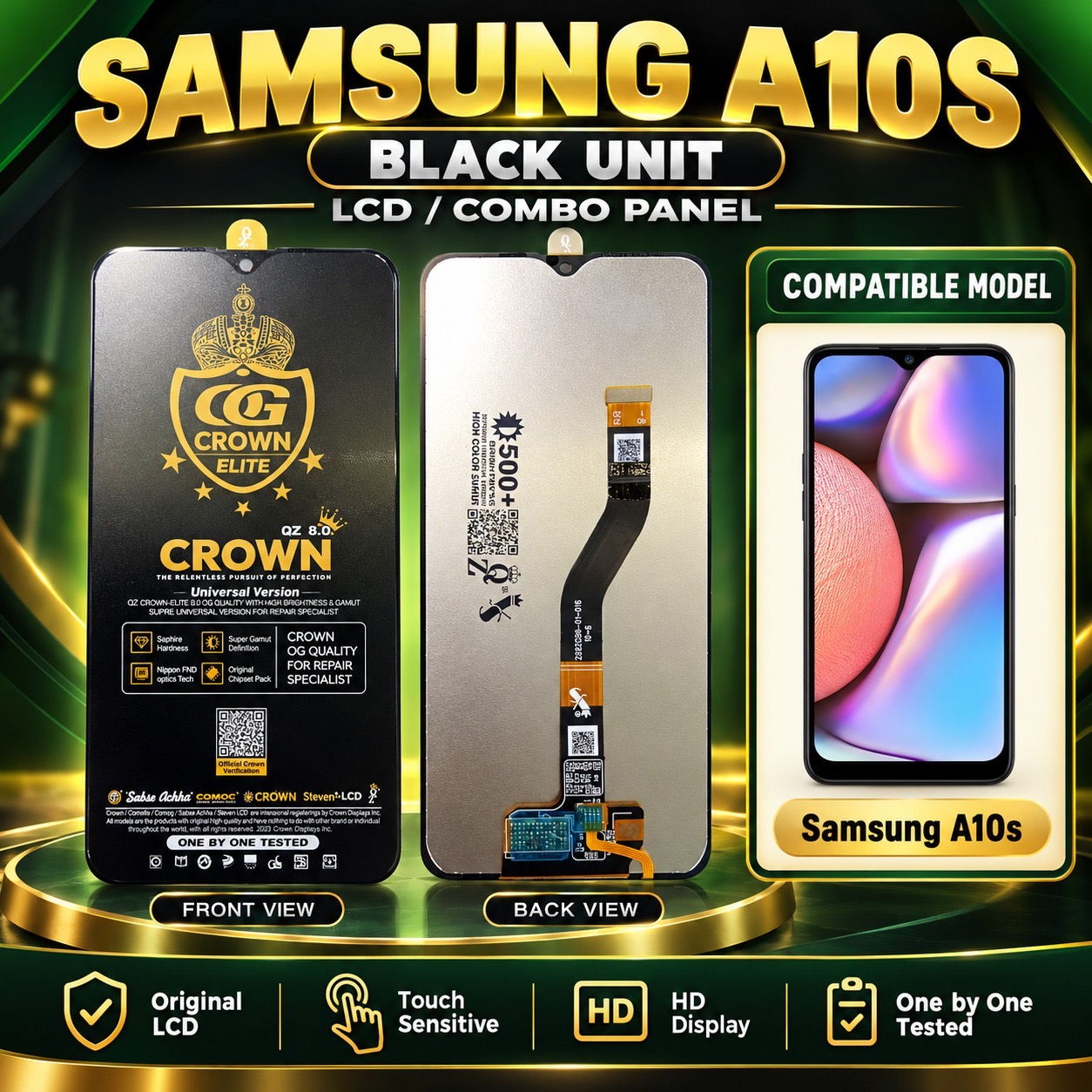 SAMSUNG A10S BLACK UNIT