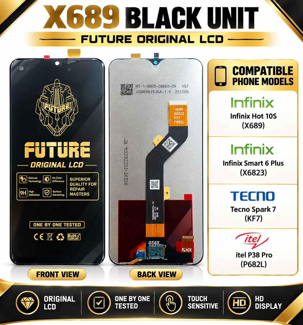 X689 BLACK UNIT