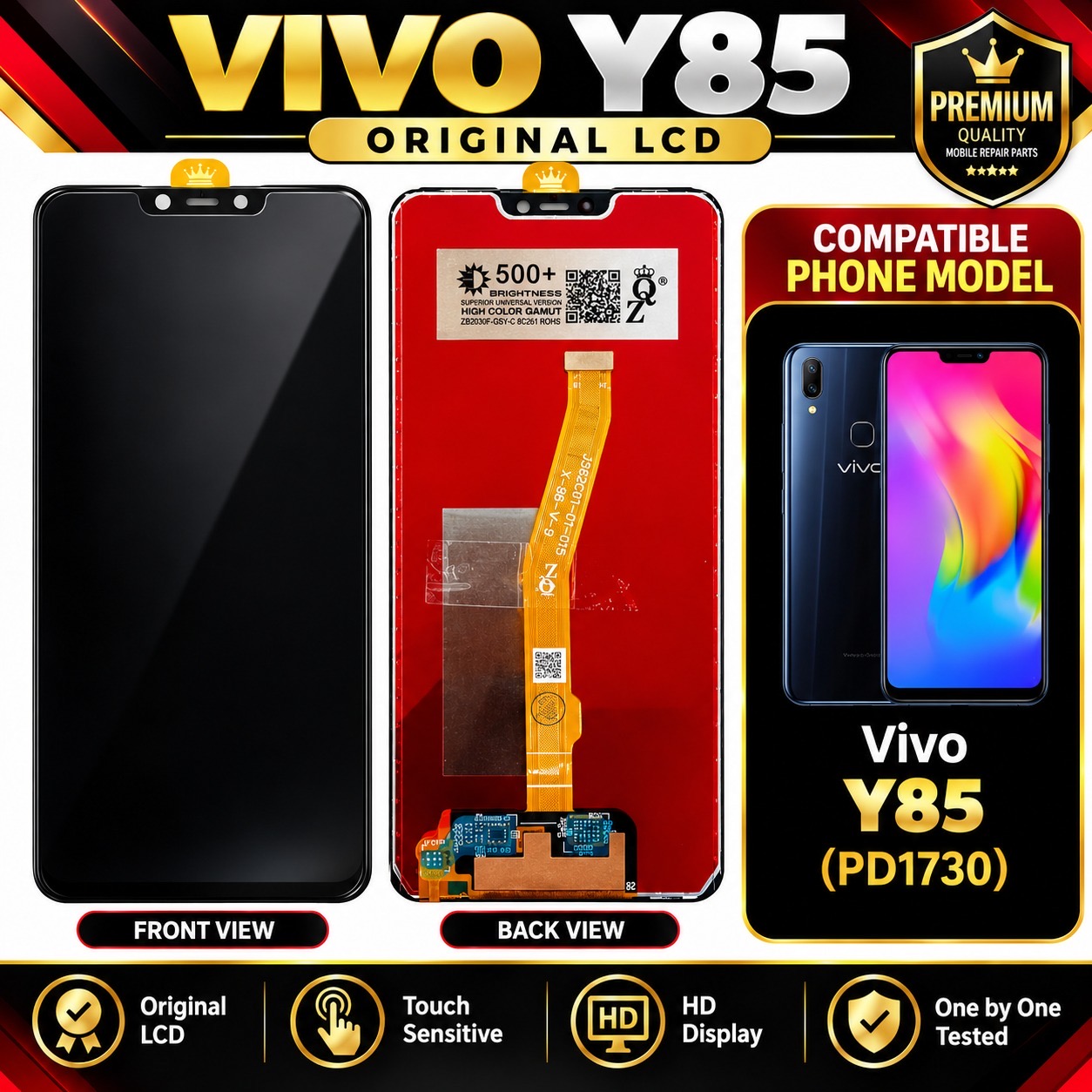 VIVO Y85 BLACK UNIT