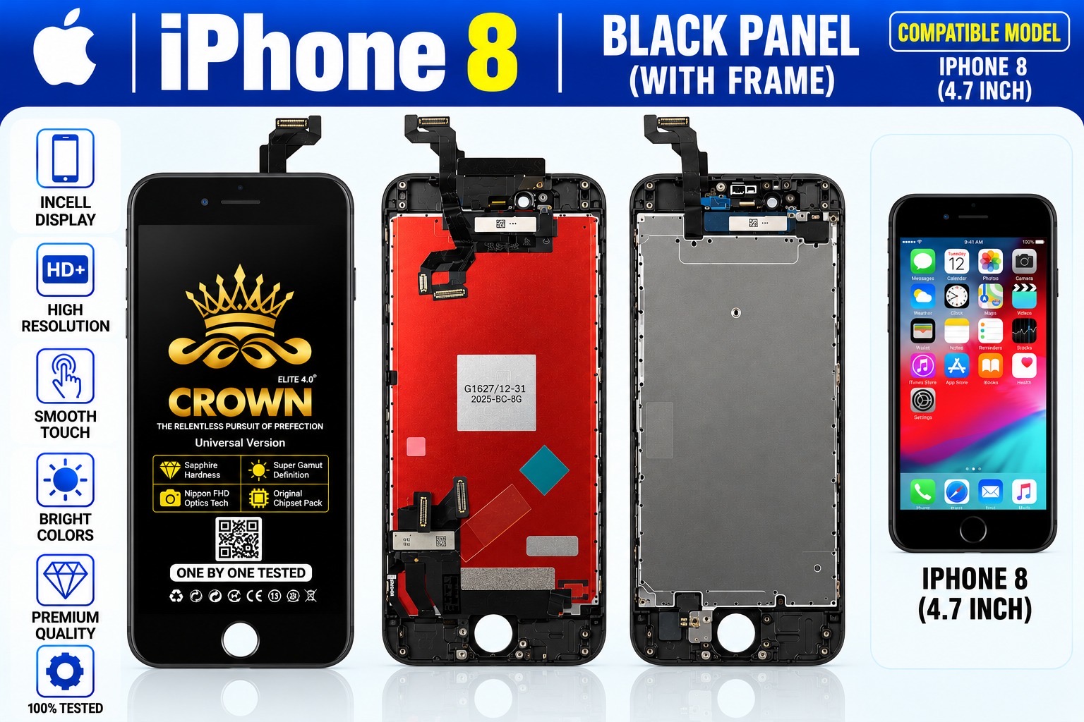 IP 8G BLACK UNIT