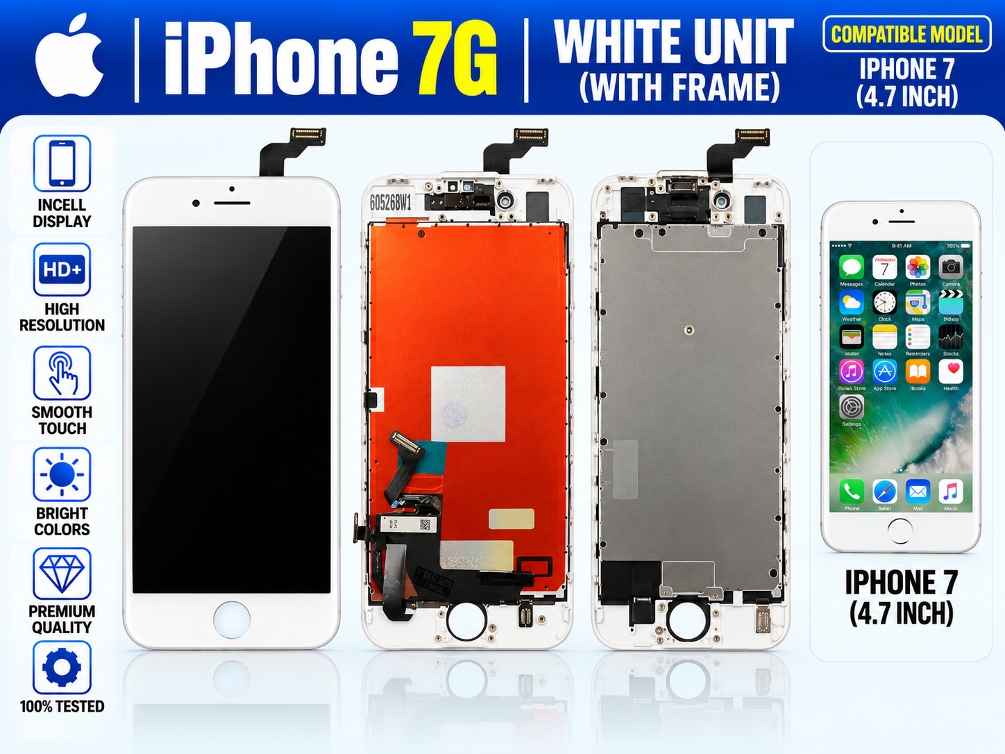 Iphone 7G White Unit
