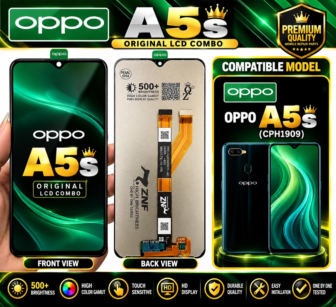OPPO A5S BLACK UNIT