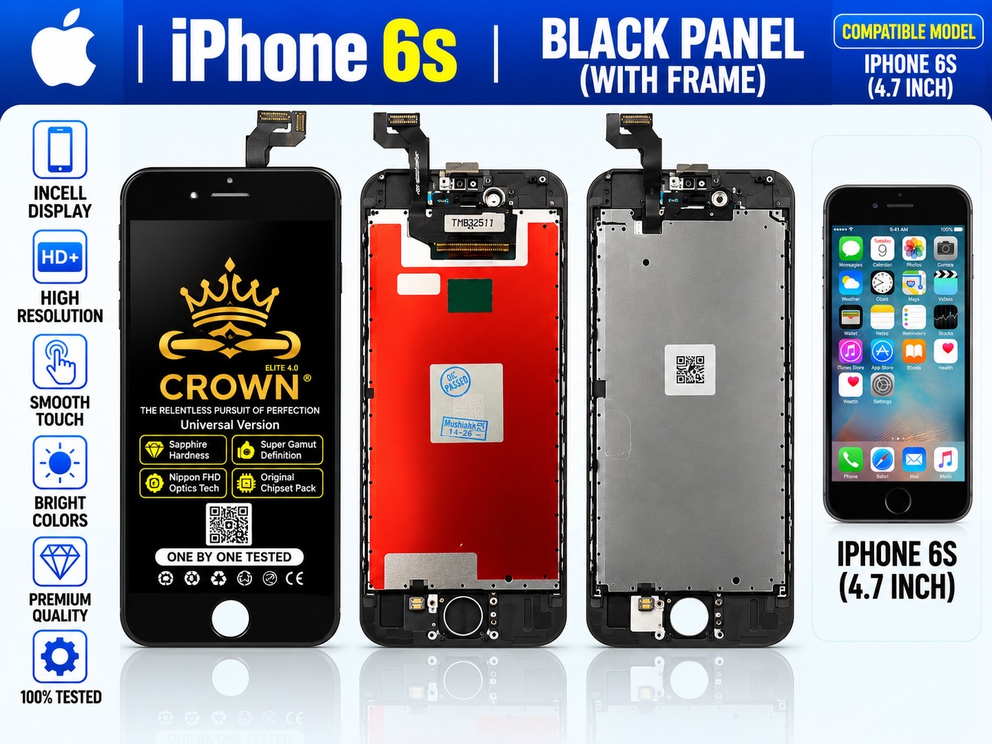 IP 6s BLACK UNIT