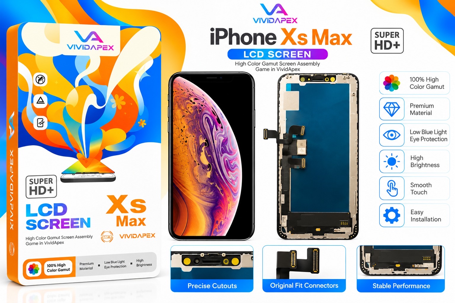 IPHONE XS MAX INCELL BLACK UNIT