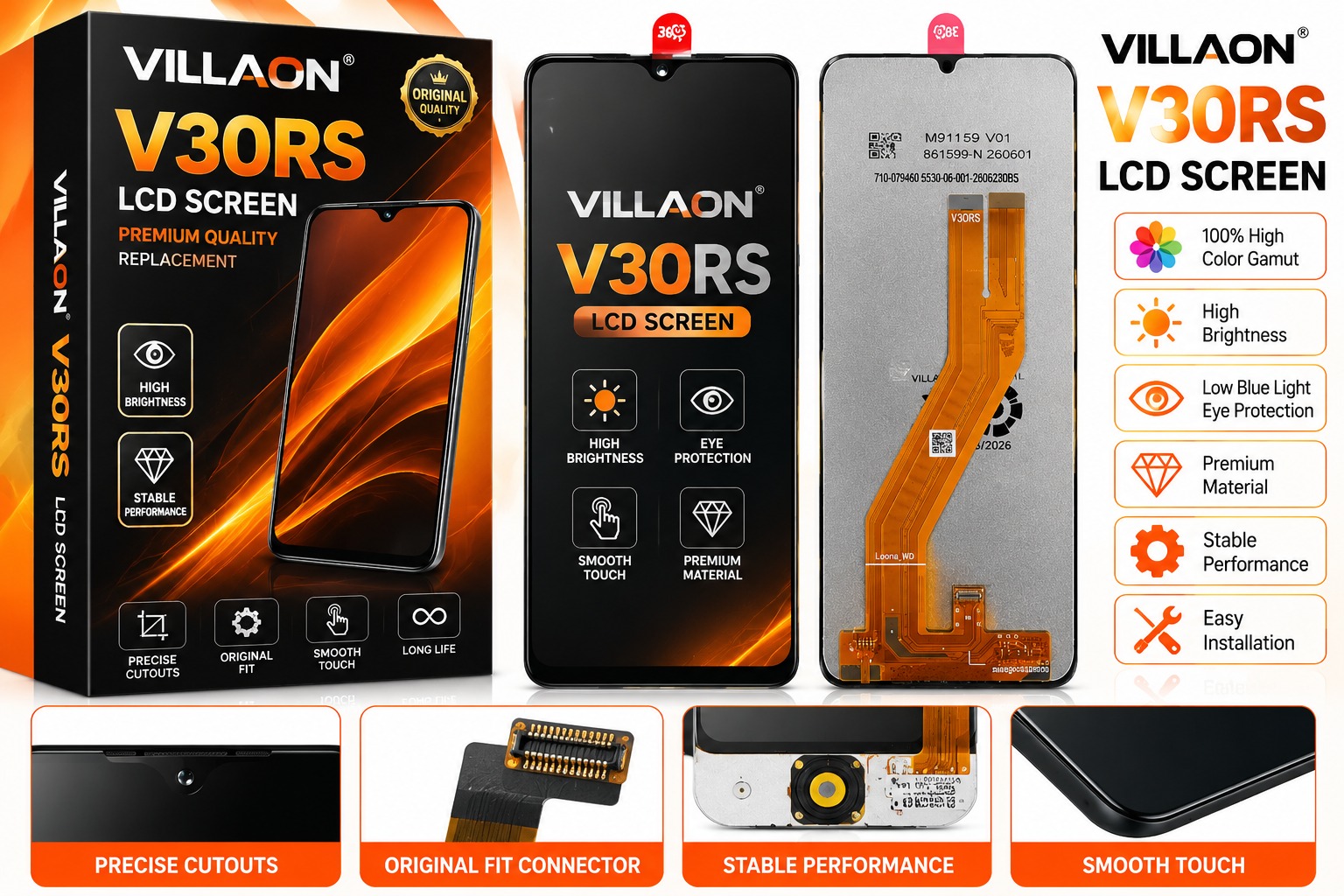 VILLAON V30 RS BLACK UNIT