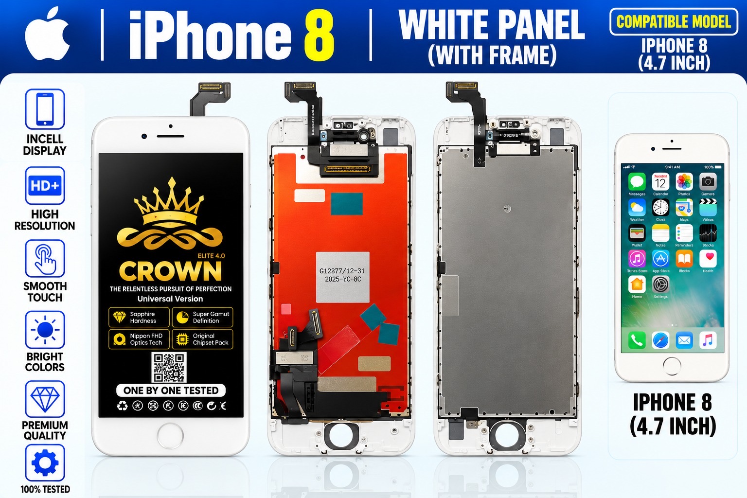 IP 8G WHITE UNIT