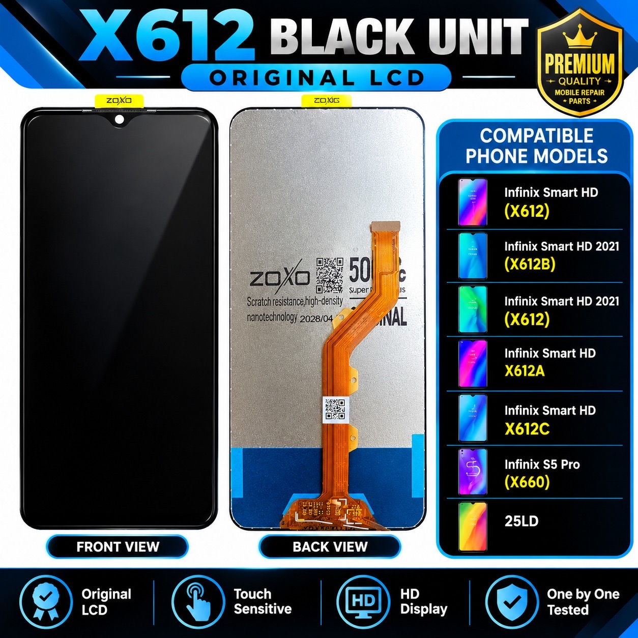 X612 BLACK UNIT