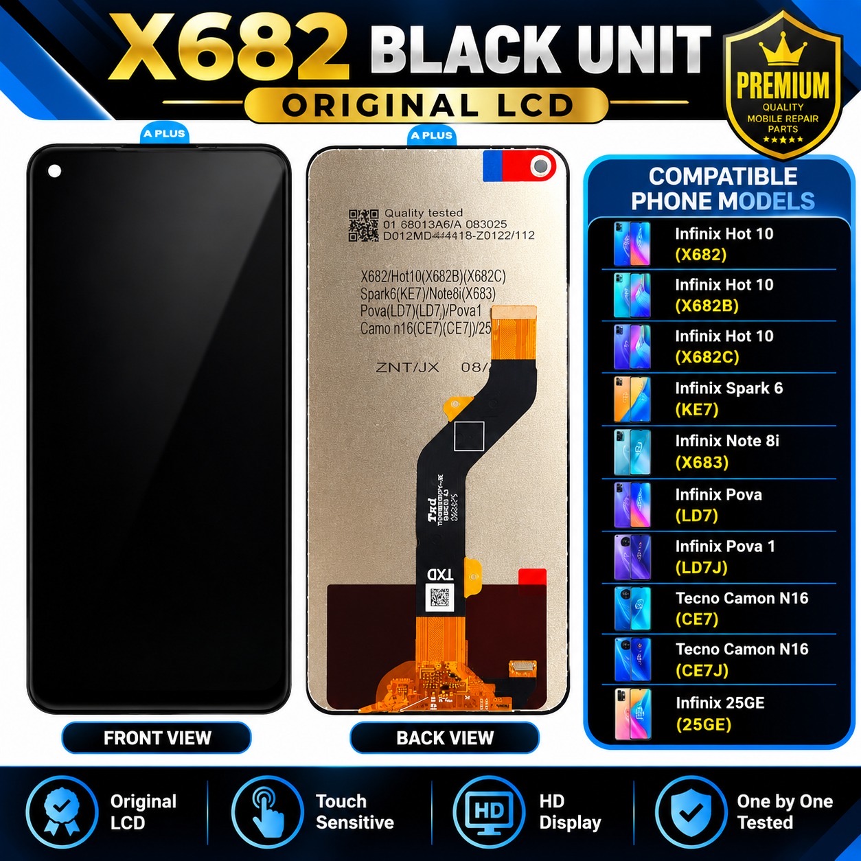 X682 / HOT 10 BLACK UNIT