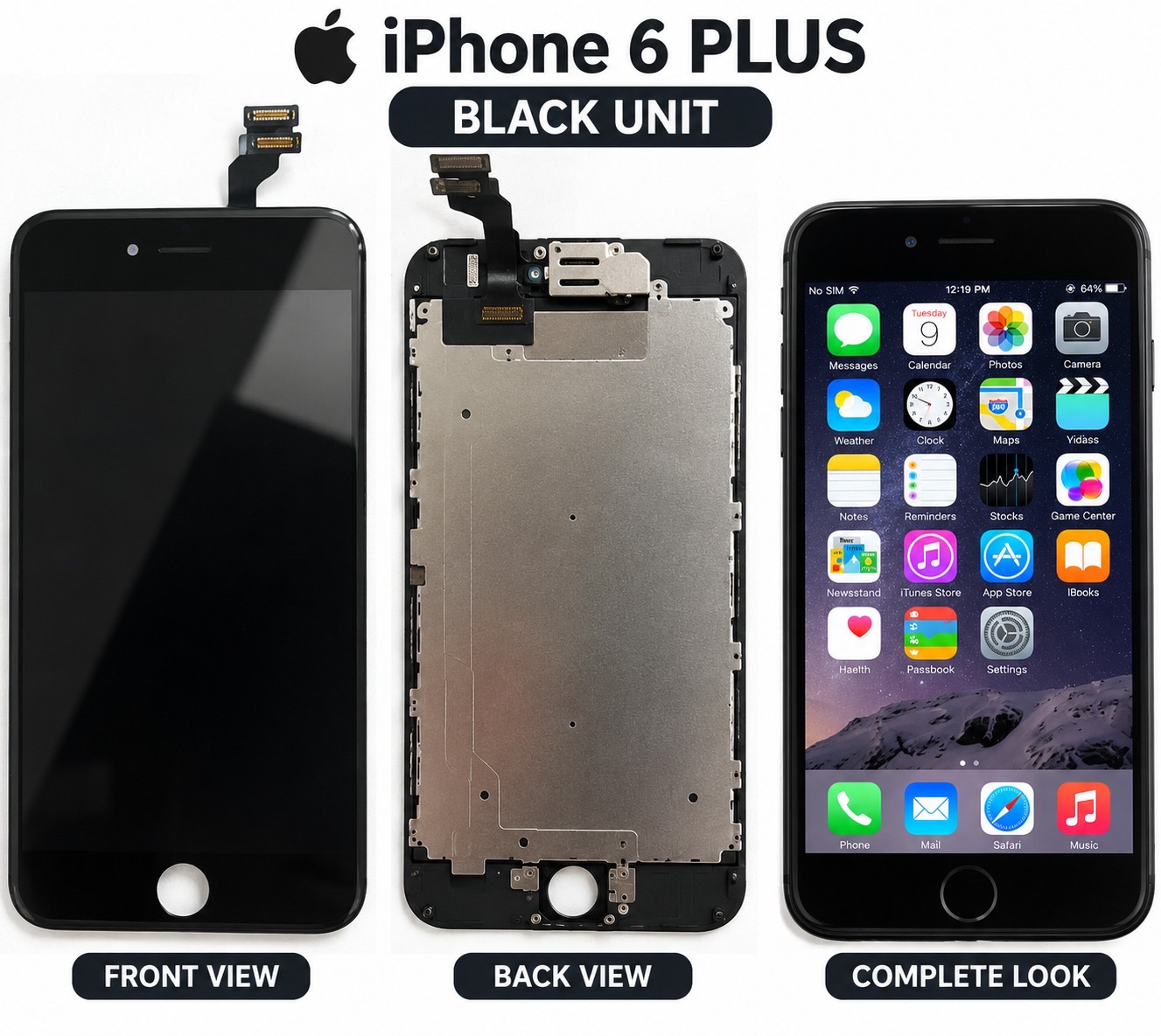 6PLUS BLACK UNIT