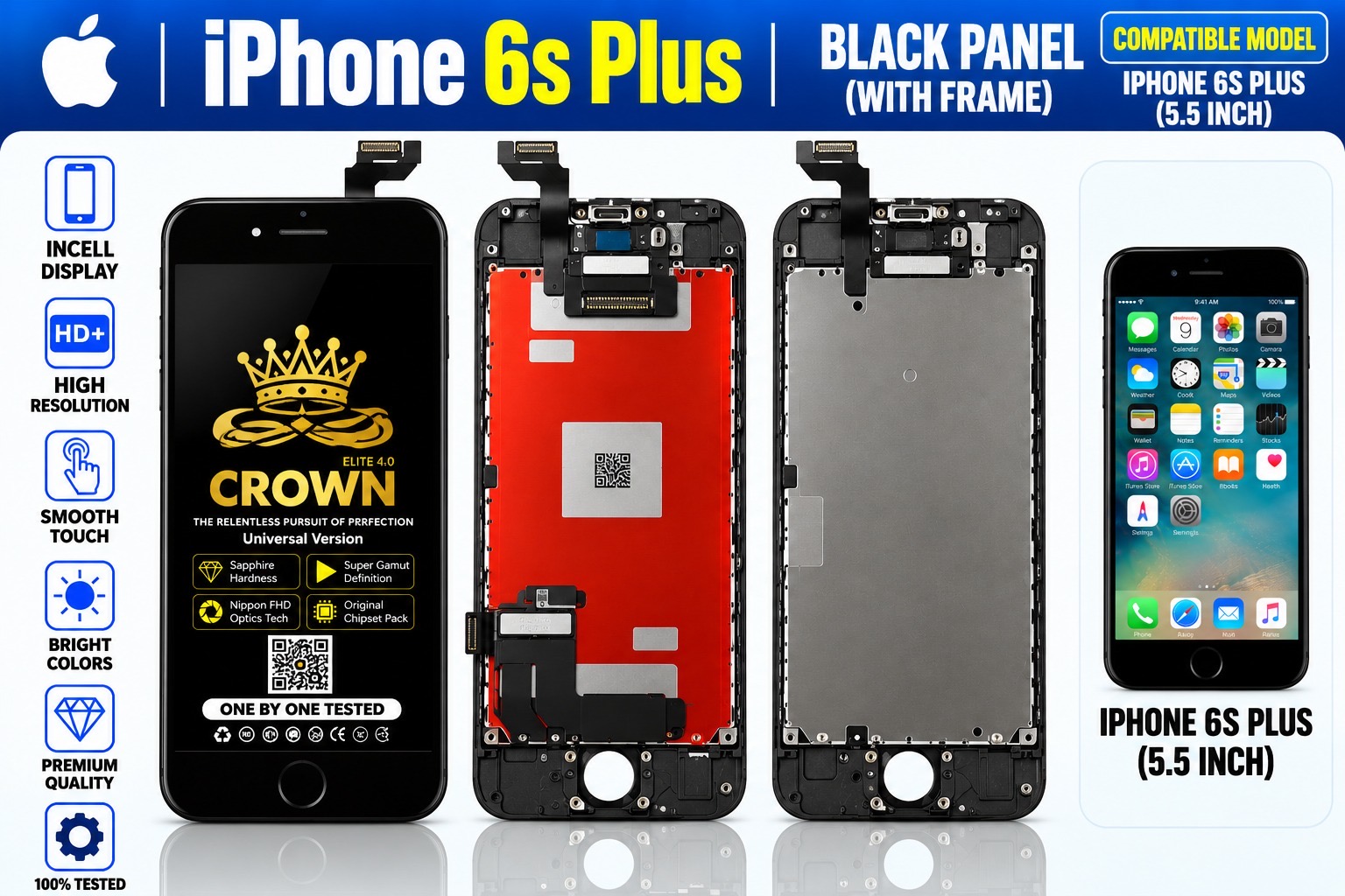 6s PLUS BLACK UNIT